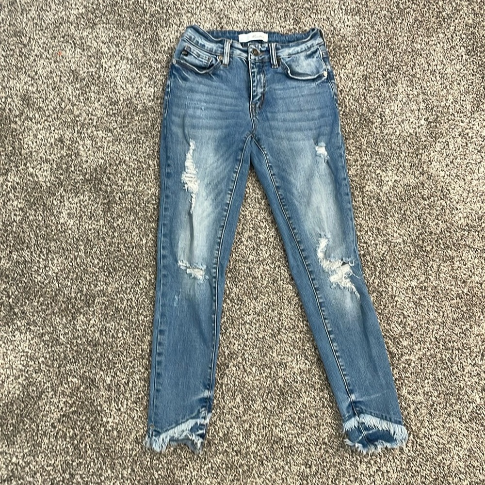 Cropped jeans